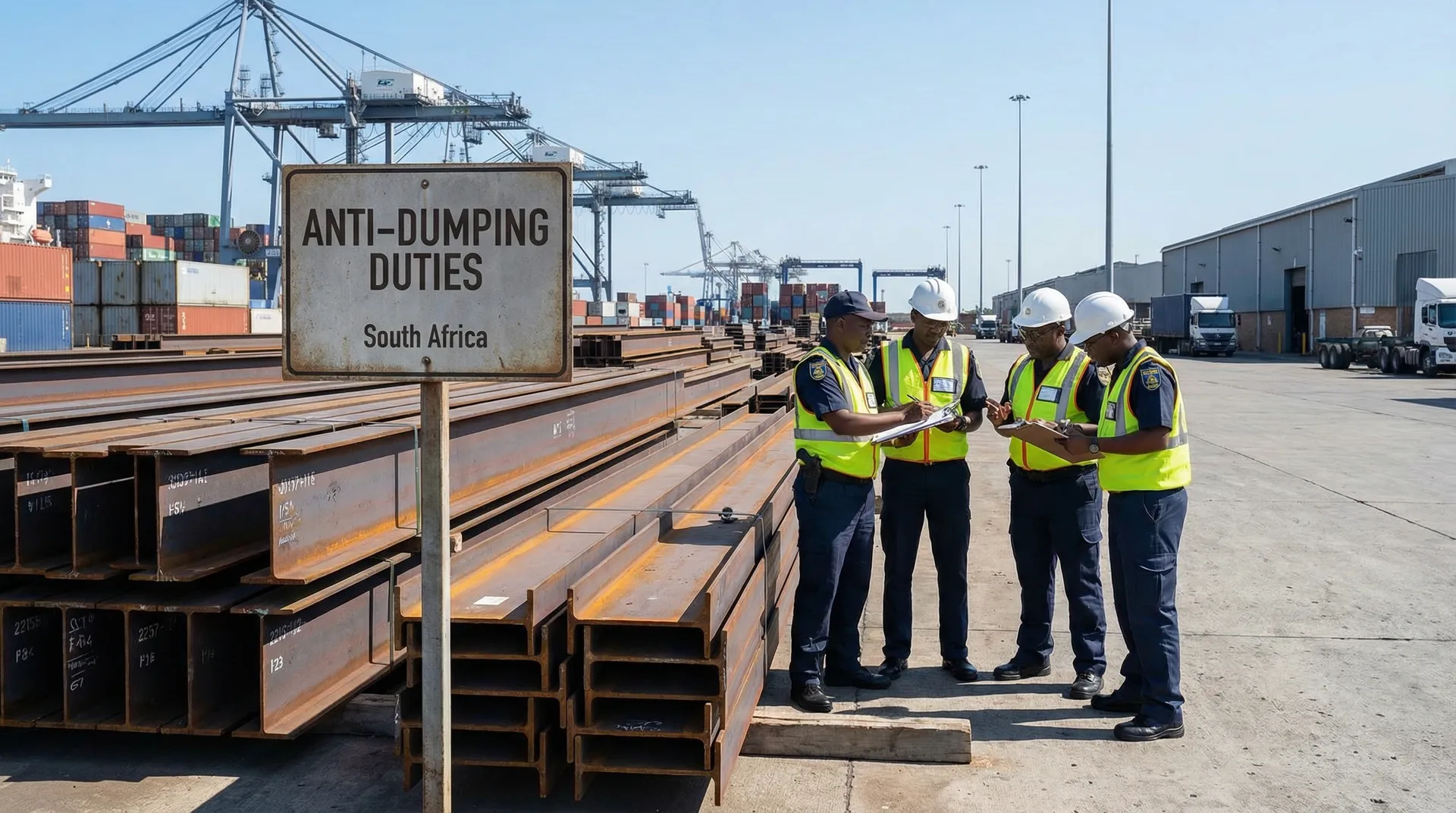 南非对来自中国的钢铁征收高达74.98％的关税：进口市场正在发生变化