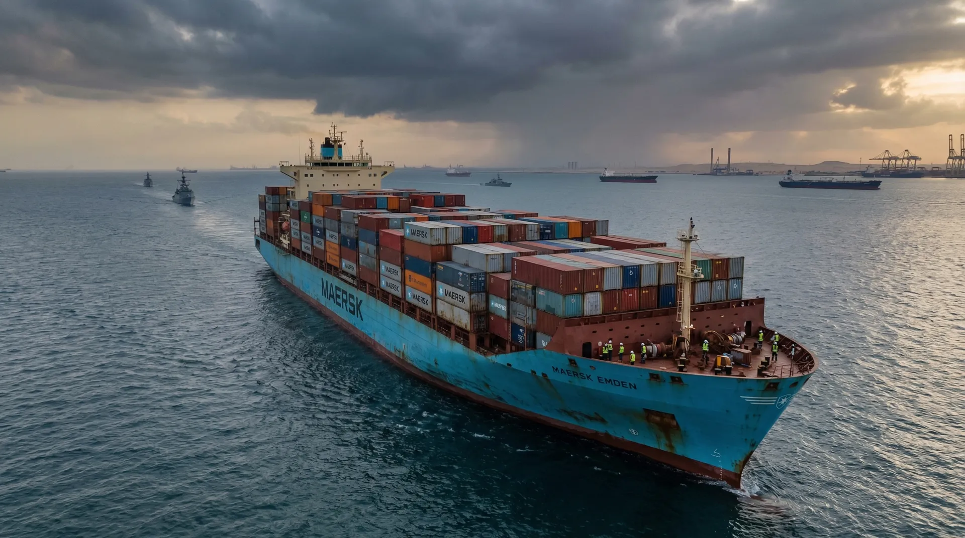 集装箱运输公司大规模停止波斯湾的运输