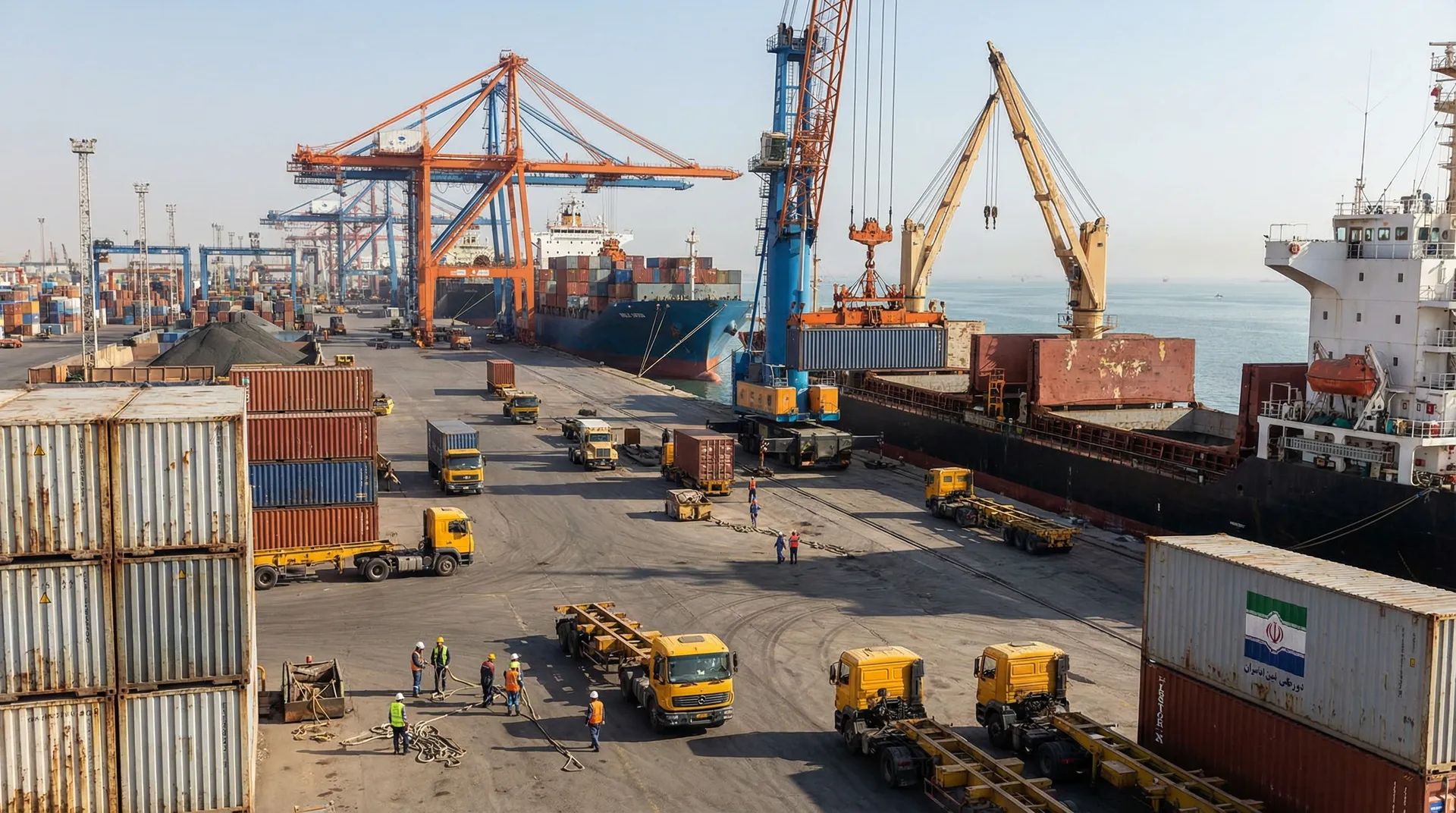 伊朗港口保持货运节奏，没有停顿