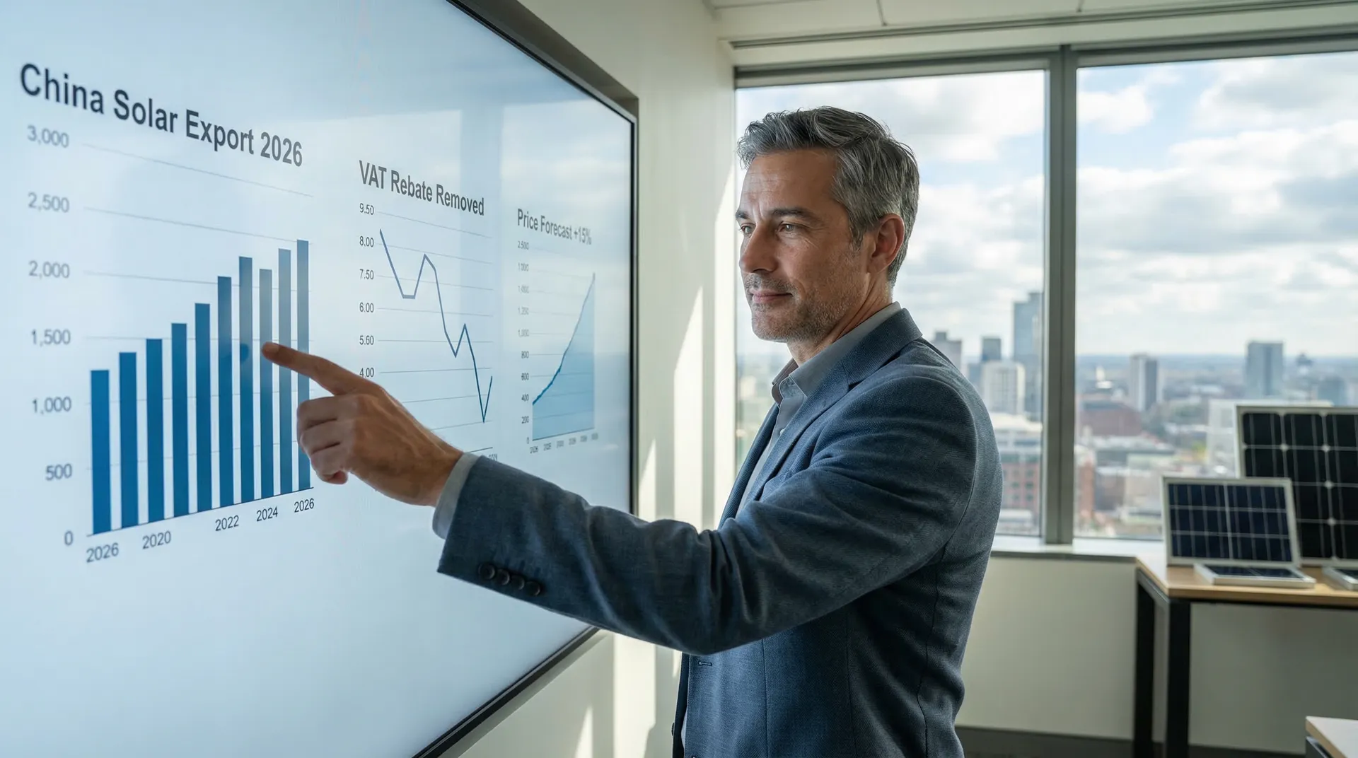 中国取消补贴引发太阳能电池板价格上涨